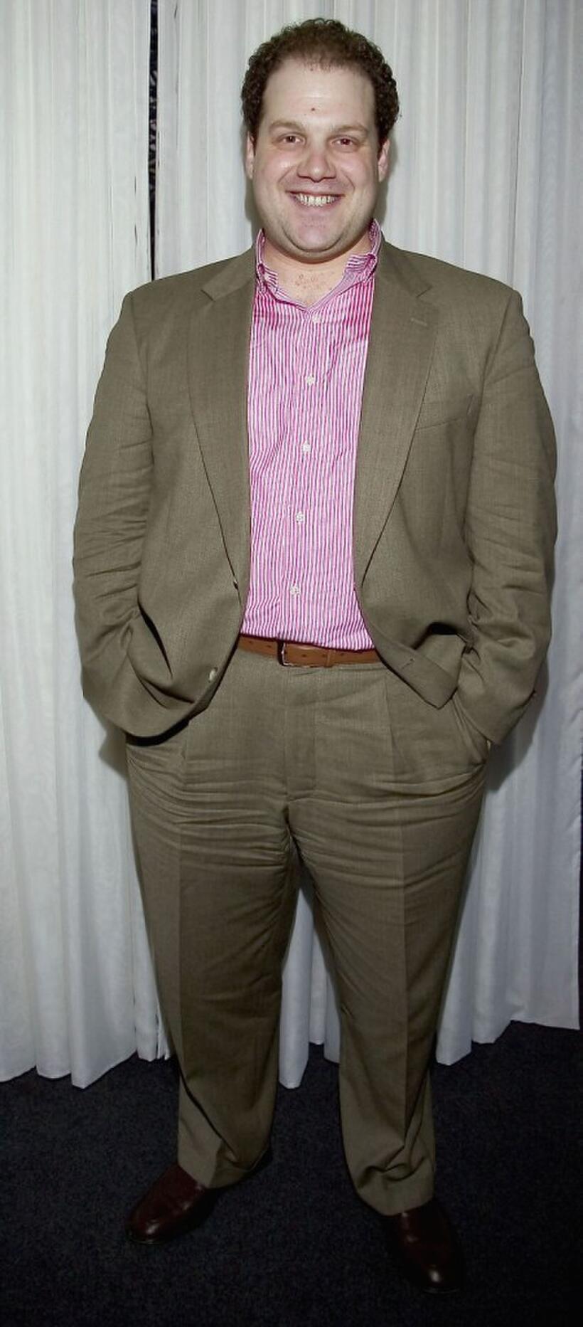 Jordan Gelber at the benefit for the Vineyard Theater.