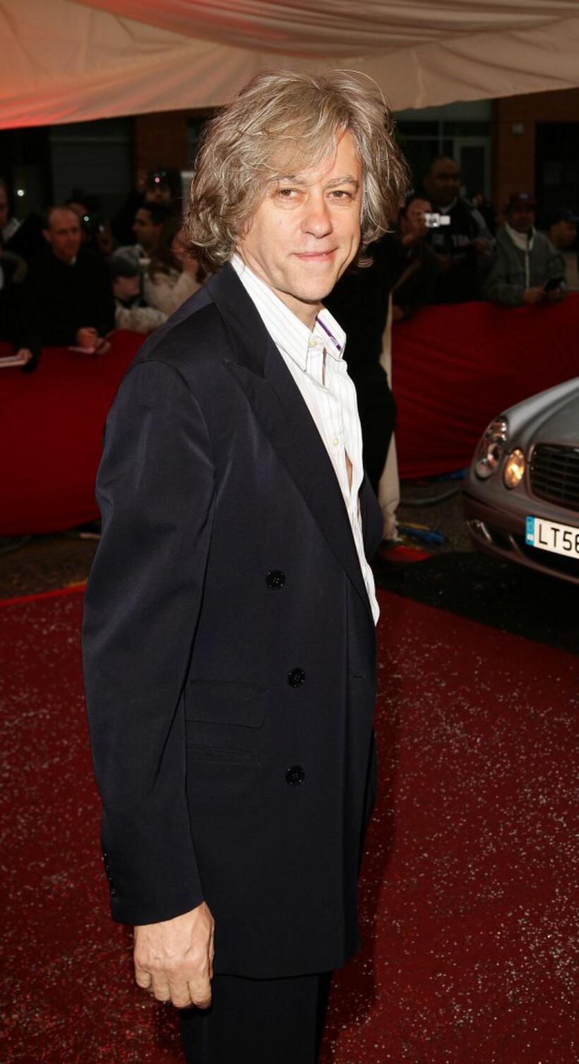 Bob Geldof at the Greatest Britons 2007 Awards.