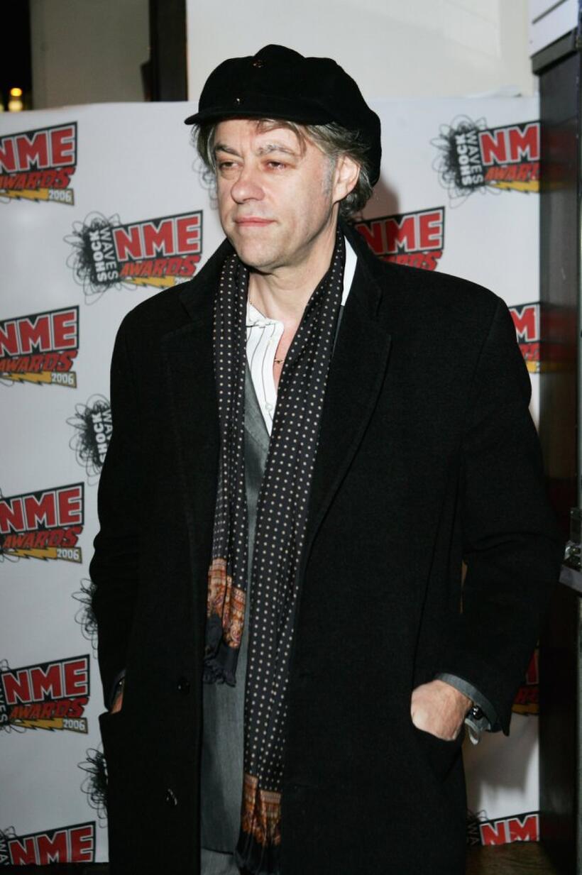 Bob Geldof at the Shockwaves NME Awards 2006.