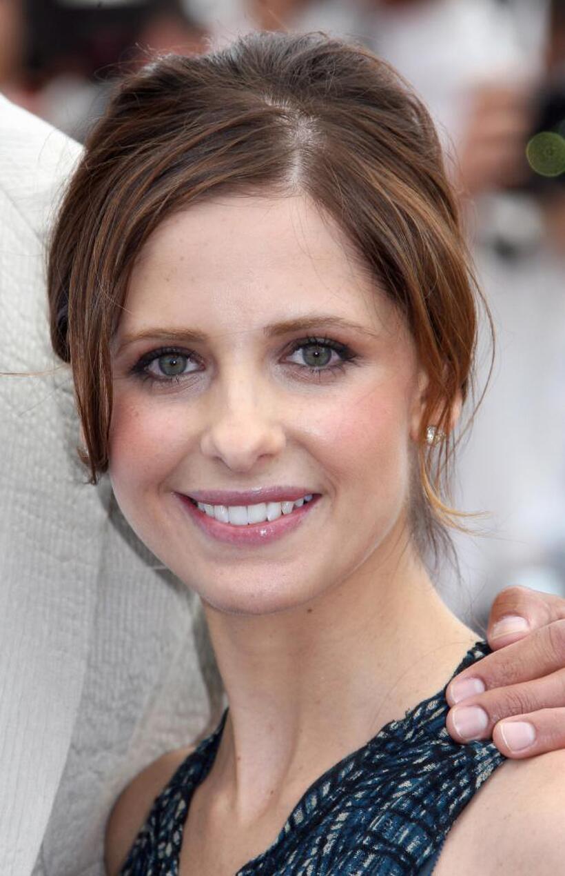 Sarah Michelle Gellar at the photocall of "Southland Tales" at the 59th edition of the Cannes Film Festival.