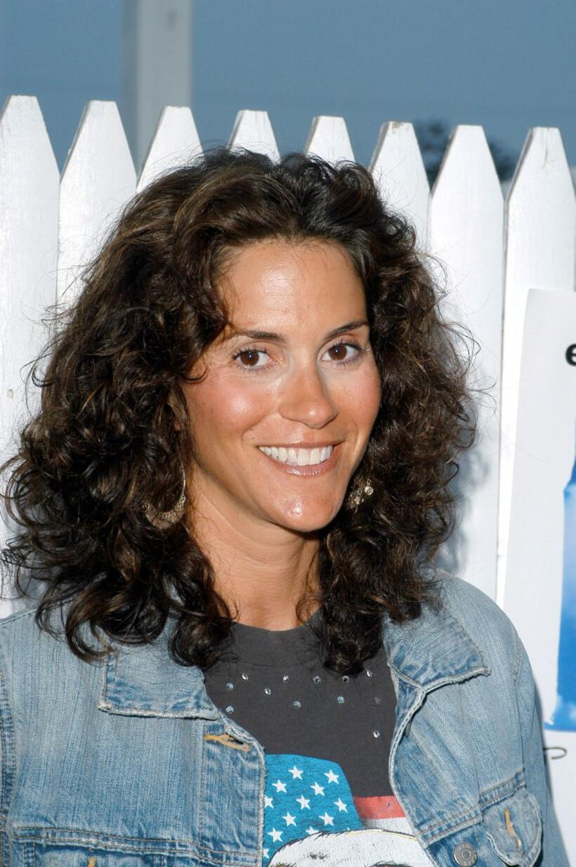 Jami Gertz at the Playboy Beauty Party at Tavern in Bridgehampton.