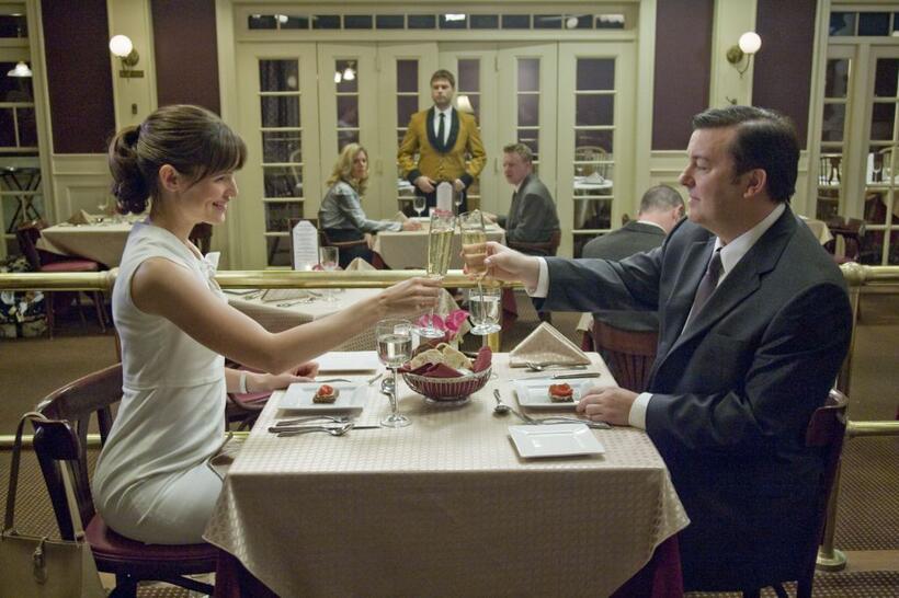 Jennifer Garner as Anna and Ricky Gervais as Mark in "The Invention of Lying."