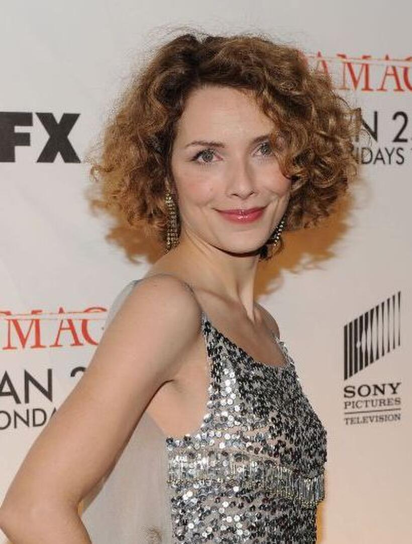 Mili Avital at the Season 3 premiere of "Damages."