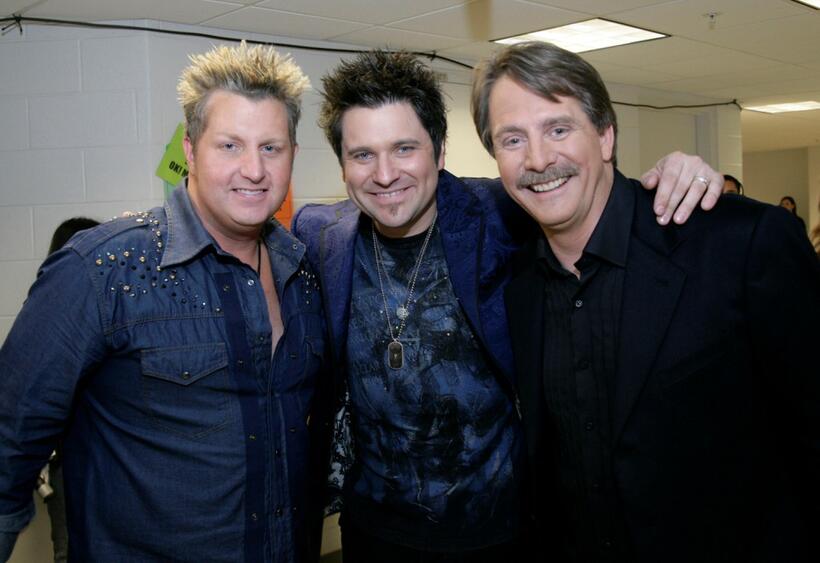 Gary LeVox, Jay DeMarcus and Jeff Foxworthy at the 2007 CMT Music Awards.