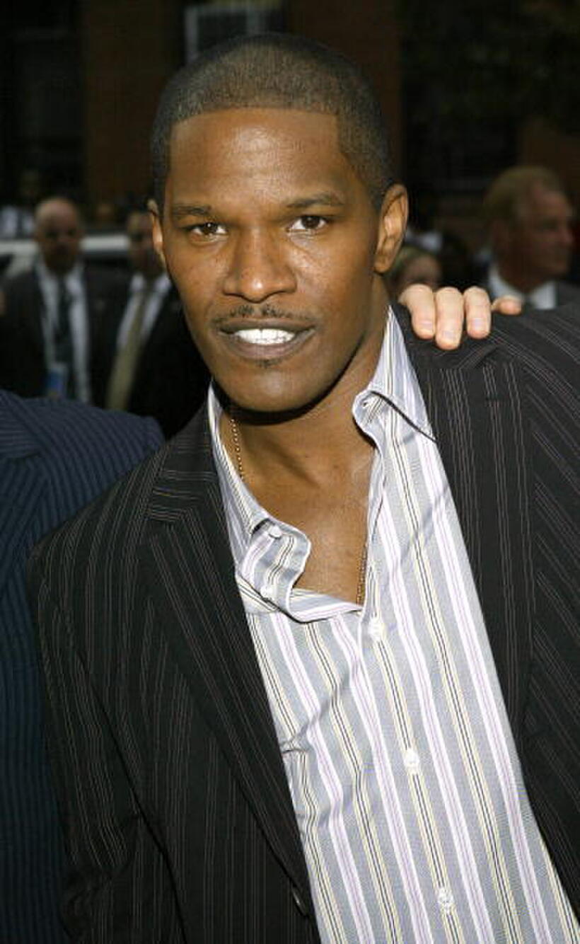 Jamie Foxx at the premiere of "Collateral" At The Urbanworld Film Festival. 