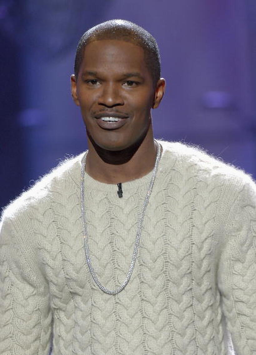 Jamie Foxx at CBS' 6th Annual "A Home for the Holidays." 