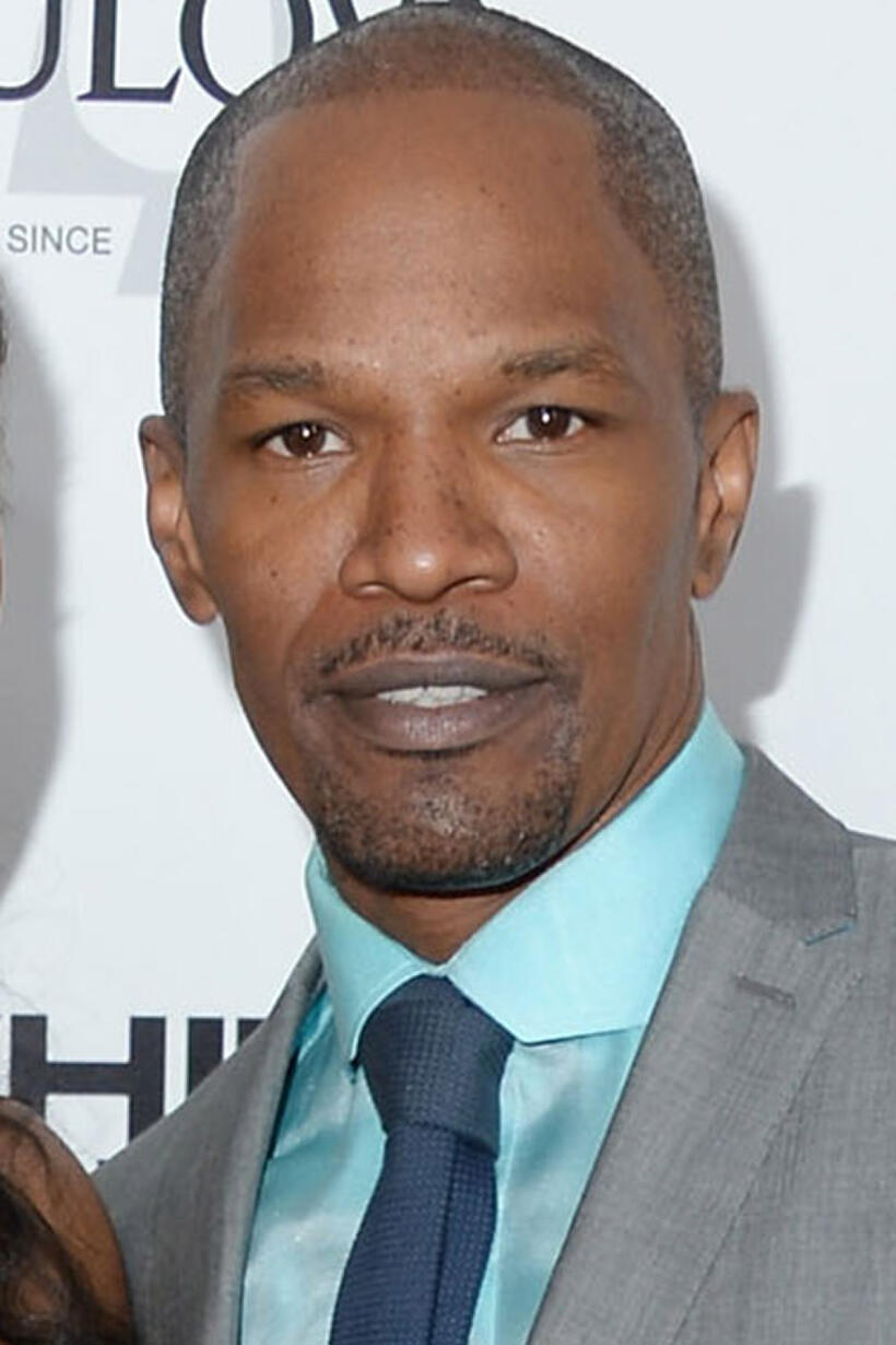 Jamie Foxx at the N.Y. premiere of "White House Down."