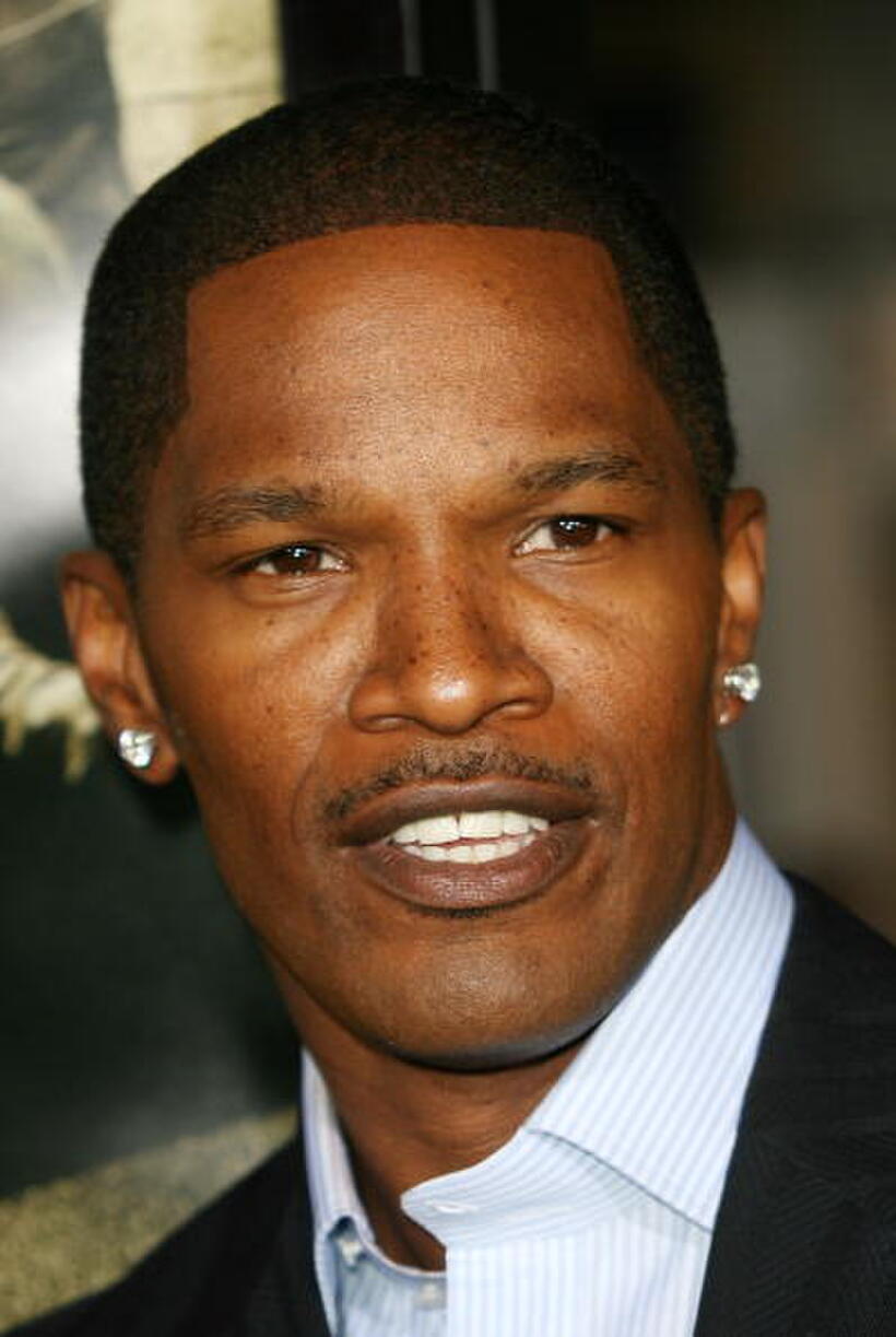 "The Kingdom" star Jamie Foxx at the L.A. premiere.