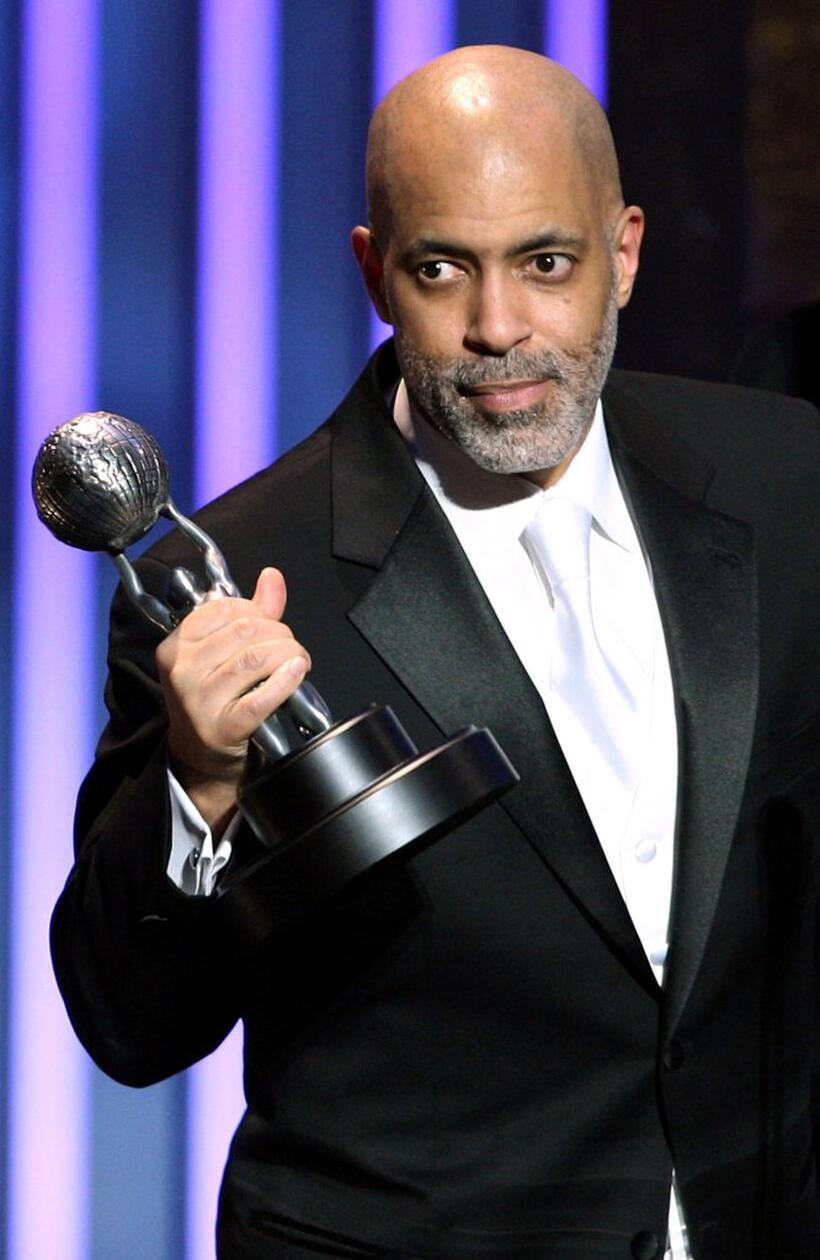 Michael Genet at the 39th NAACP Image Awards.