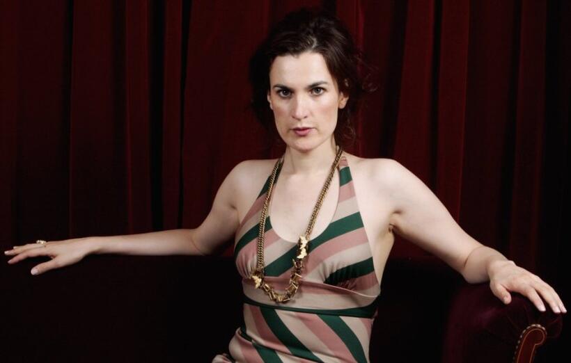 Armelle poses at the 17th British Film Festival.