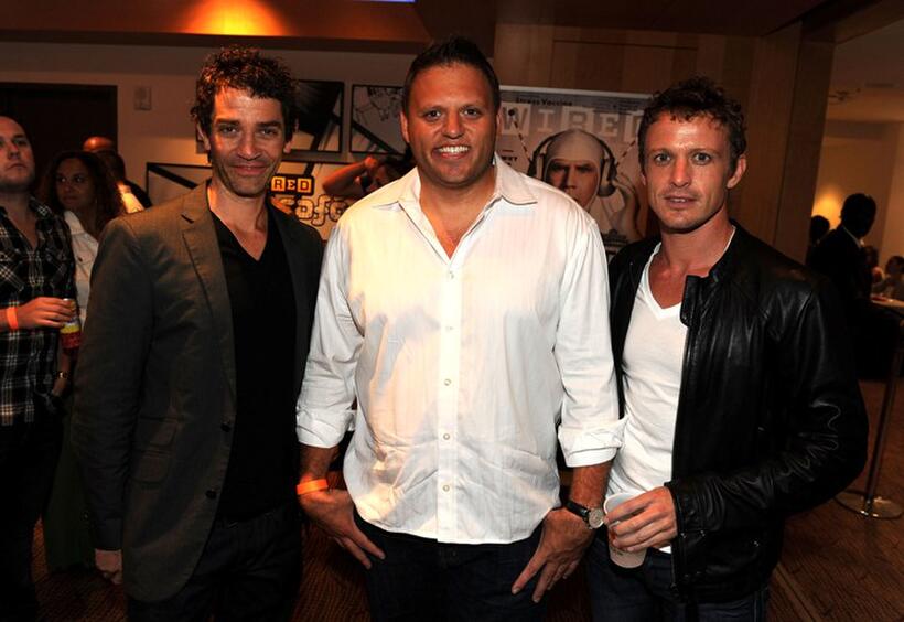 James Frain, Howard Mittman and David Lyons at the Comic-Con 2010.