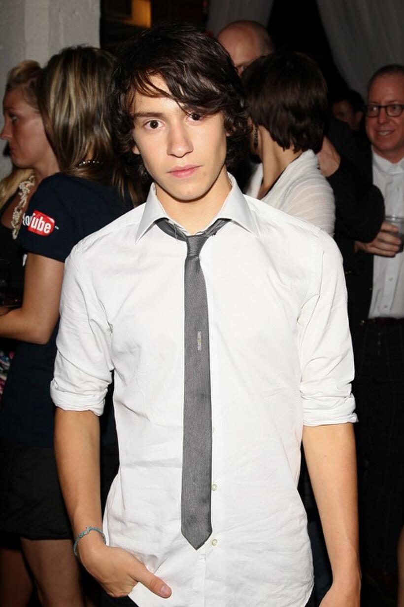Keir Gilchrist at the 35th Toronto International Film Festival.