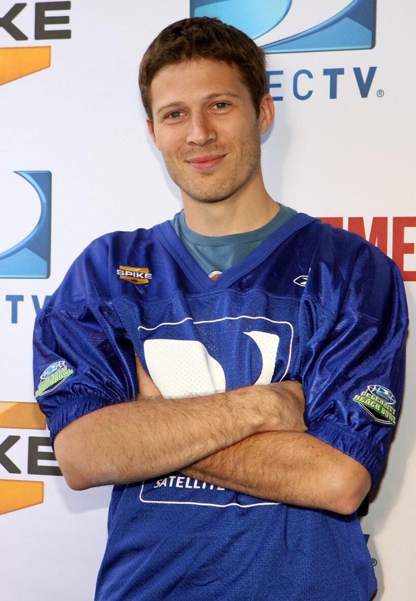 Zach Gilford at the DIRECTV's 3rd Annual Celebrity Beach Bowl.