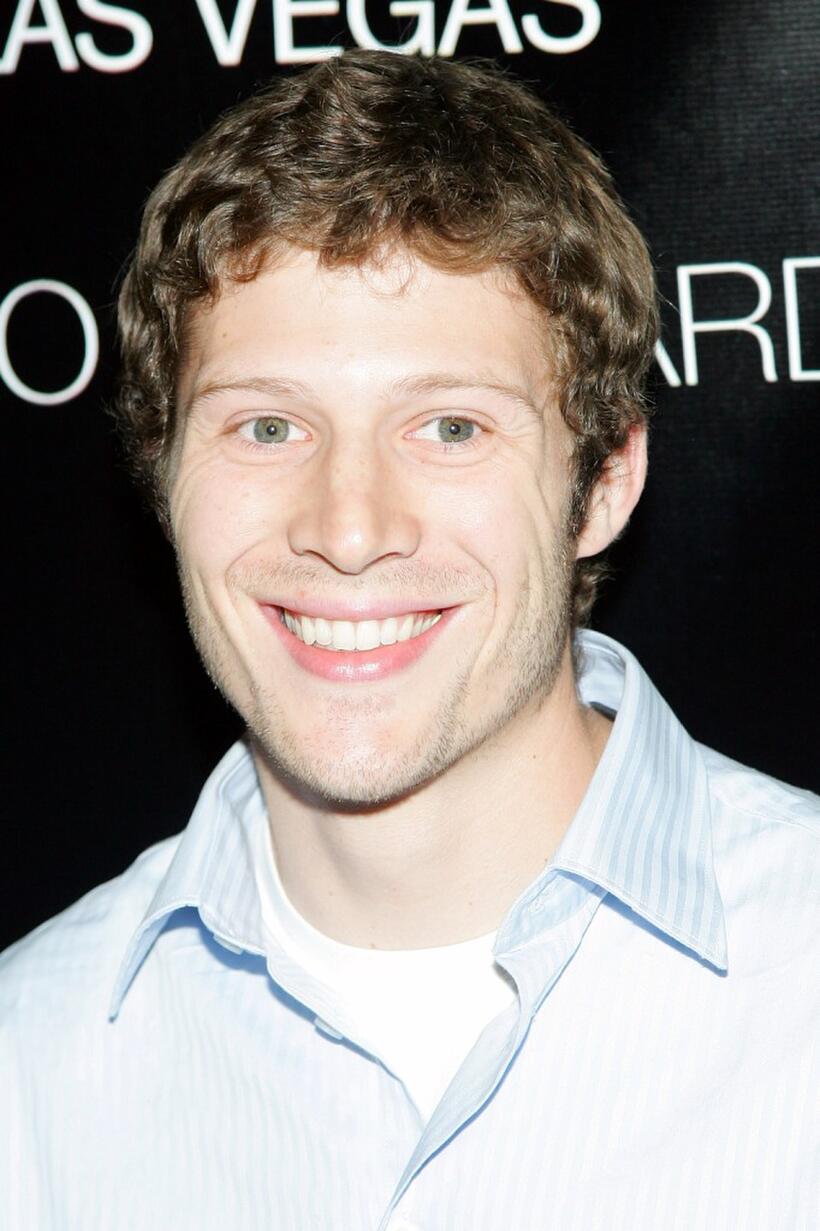 Zach Gilford at the concert by the band The Killers at Hard Rock Hotel & Casino.