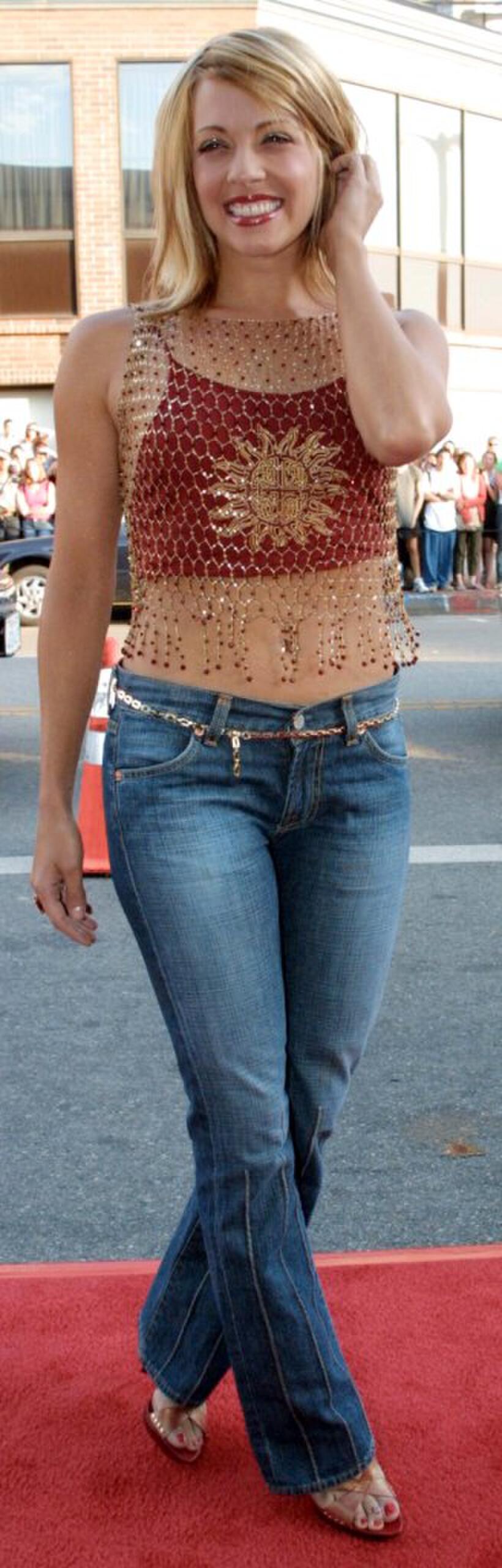 Lisa Arturo at the premiere of "American Pie 2."