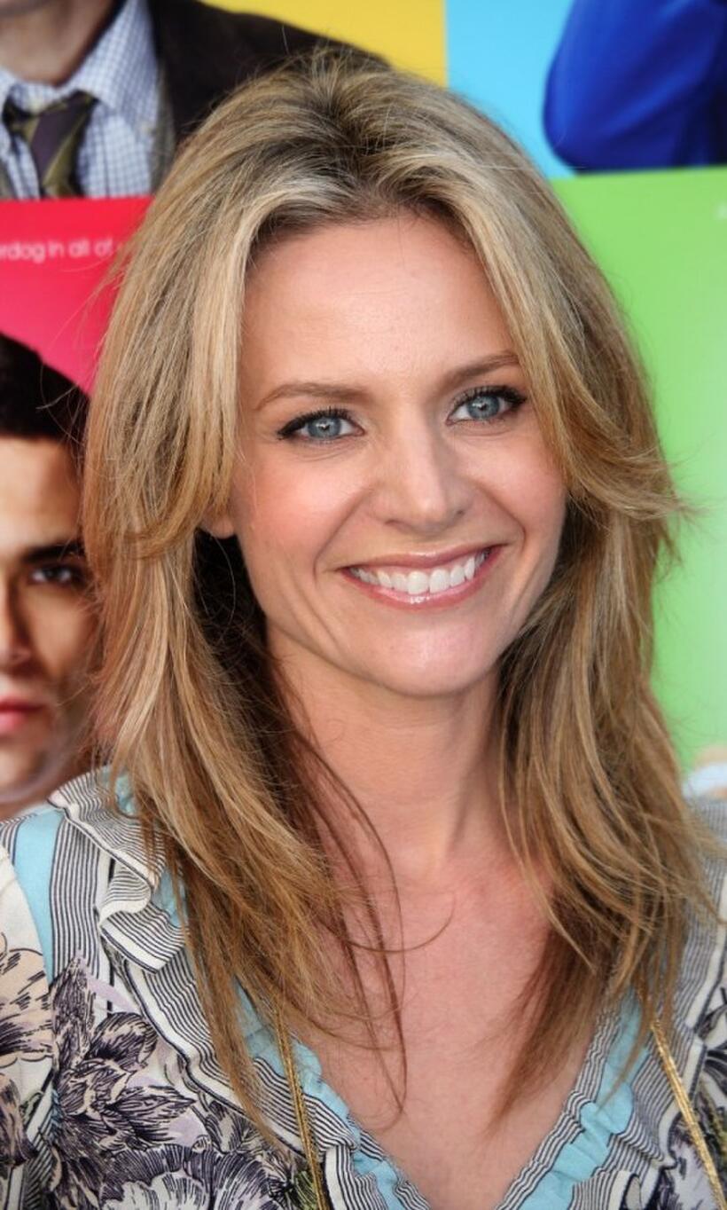 Jessalyn Gilsig at the premiere of "Glee."