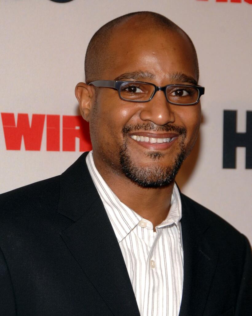 Seth Gilliam at the premiere of "The Wire."