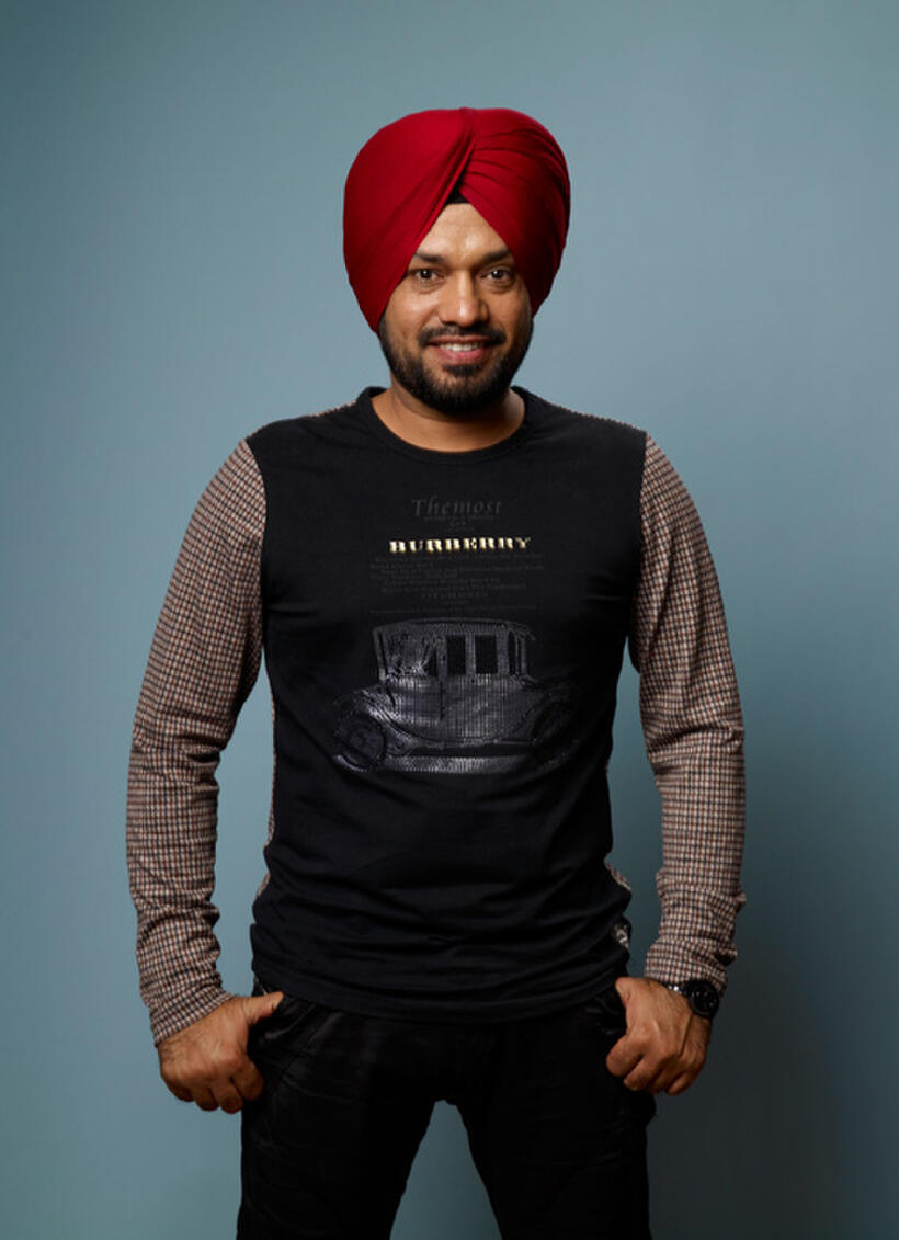 Gurpreet Ghuggi at the photocall of "Breakaway" during the 2011 Toronto Film Festival in Canada.