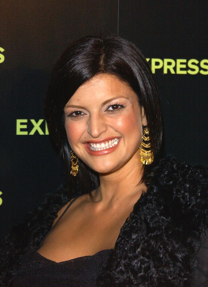 Jennifer Gimenez at the Express store opening.