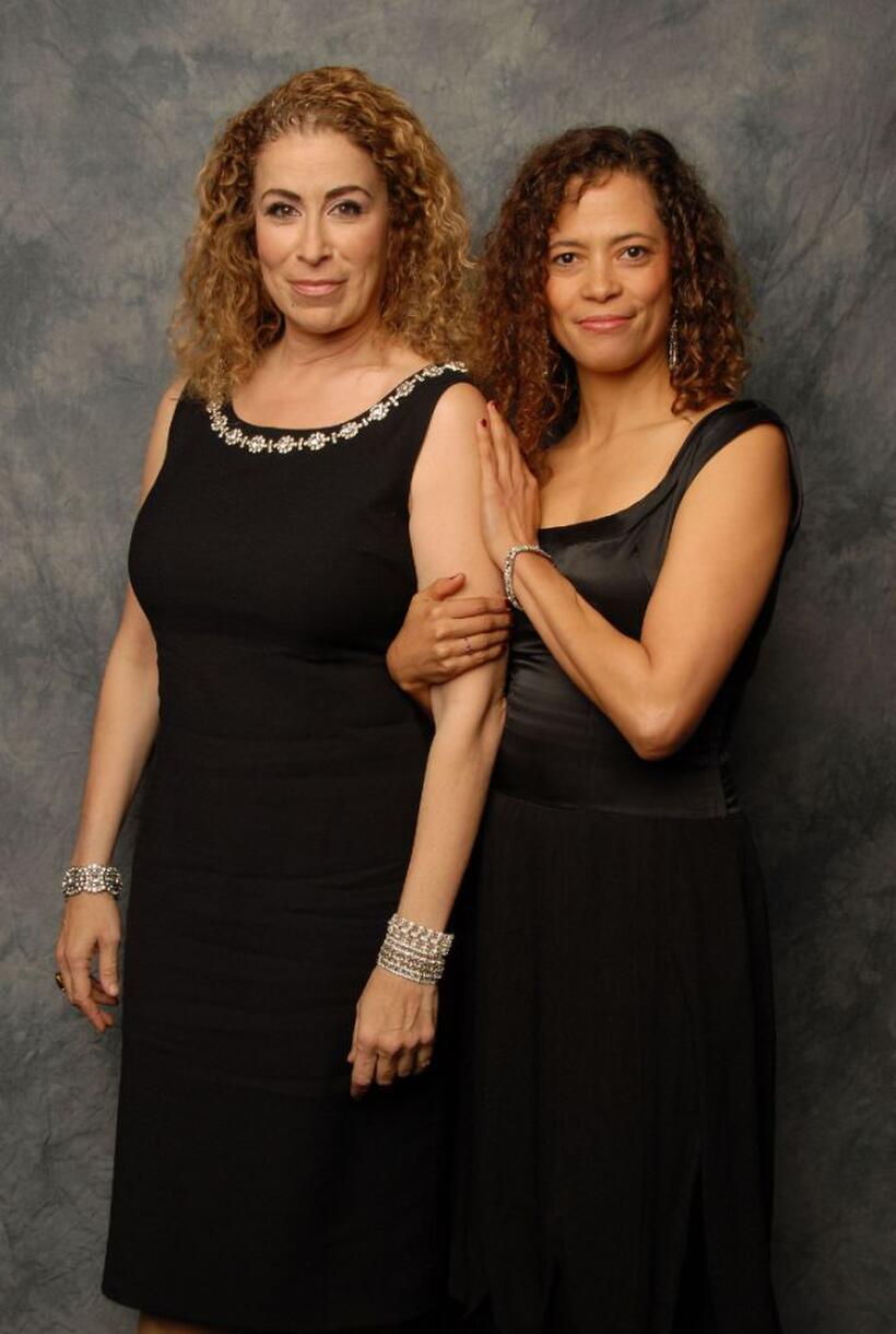 Roma Maffia and Erica Gimpel at the 10th Annual Costume Designers Guild Awards.