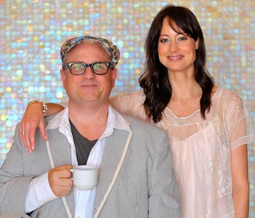 Bob Goldthwait and Alexie Gilmore at the 11th Annual CineVegas Film Festival.