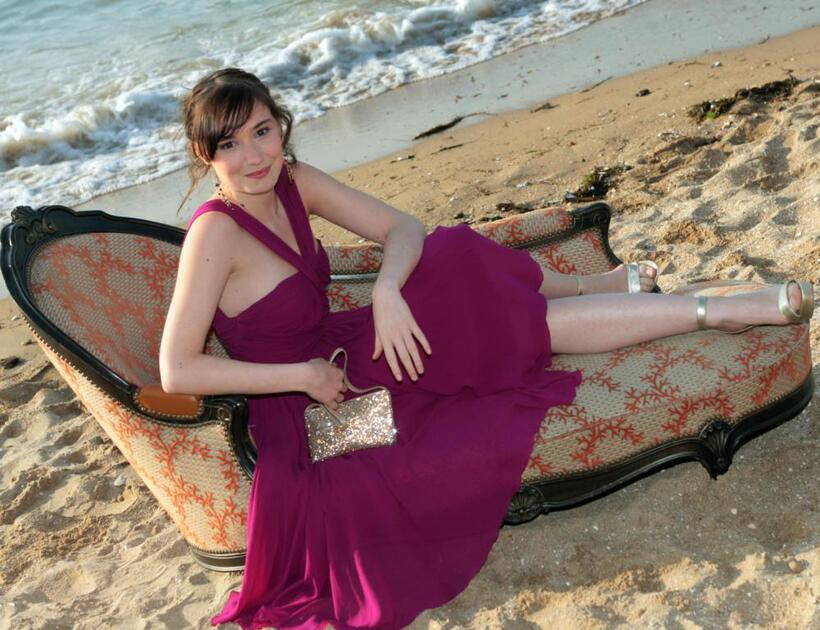 Deborah Francois at the 22nd Romantic Film Festival.
