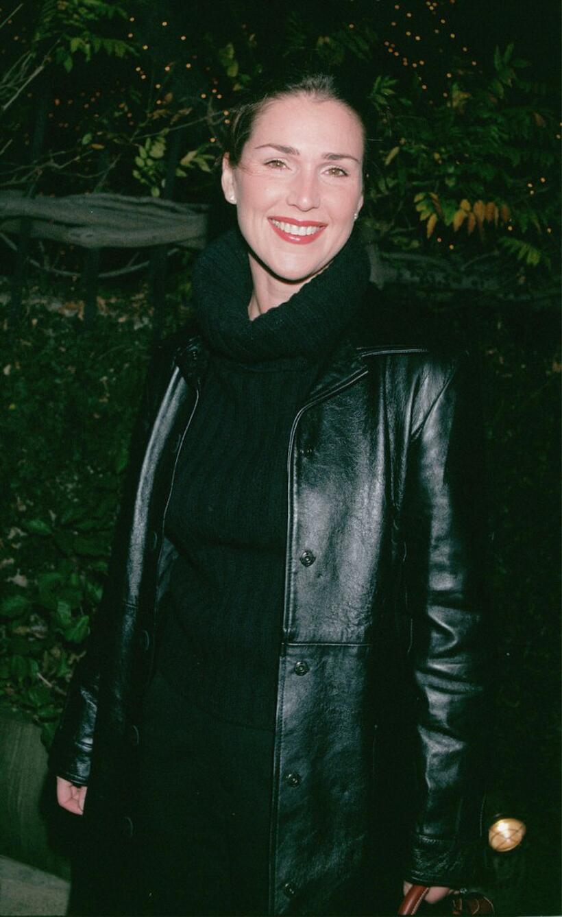 Peri Gilpin at the premiere of "The Weir."