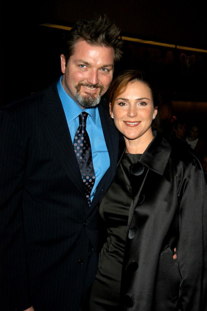 Christian Vincent and Peri Gilpin at the 8th Annual Art Directors Guild Awards Show.