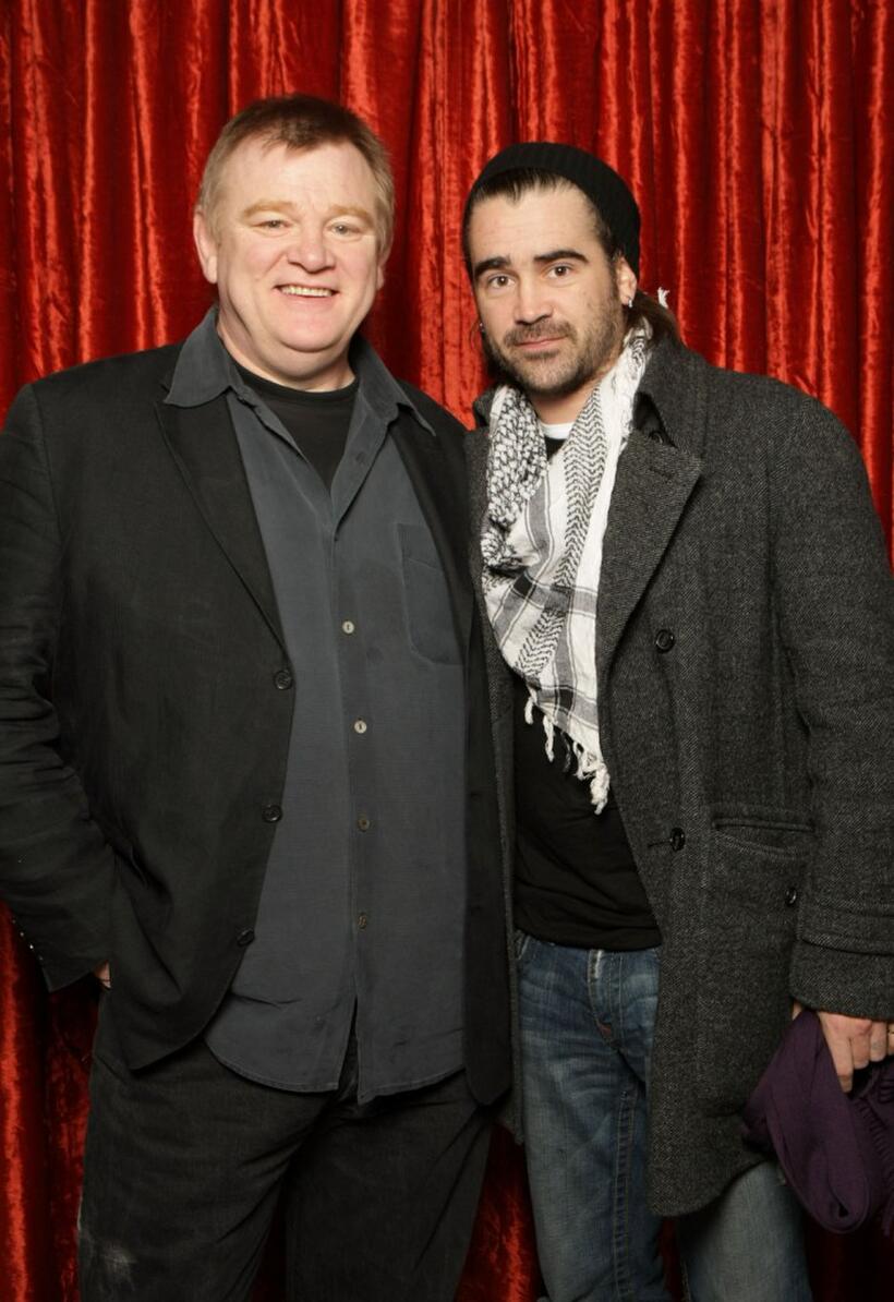 Brendan Gleeson and Colin Farrell at the "In Bruges" at the Miners Club during the 2008 Sundance Film Festival.