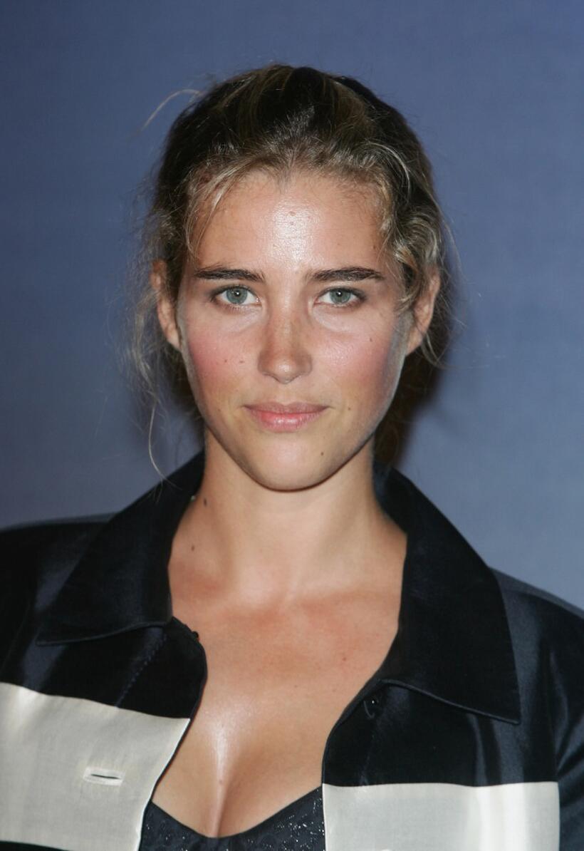 Vahina Giocante at the premiere of "Spider-Man 3."