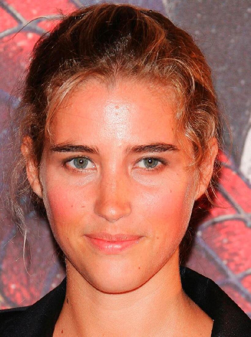 Vahina Giocante at the premiere of "Spider-Man 3."