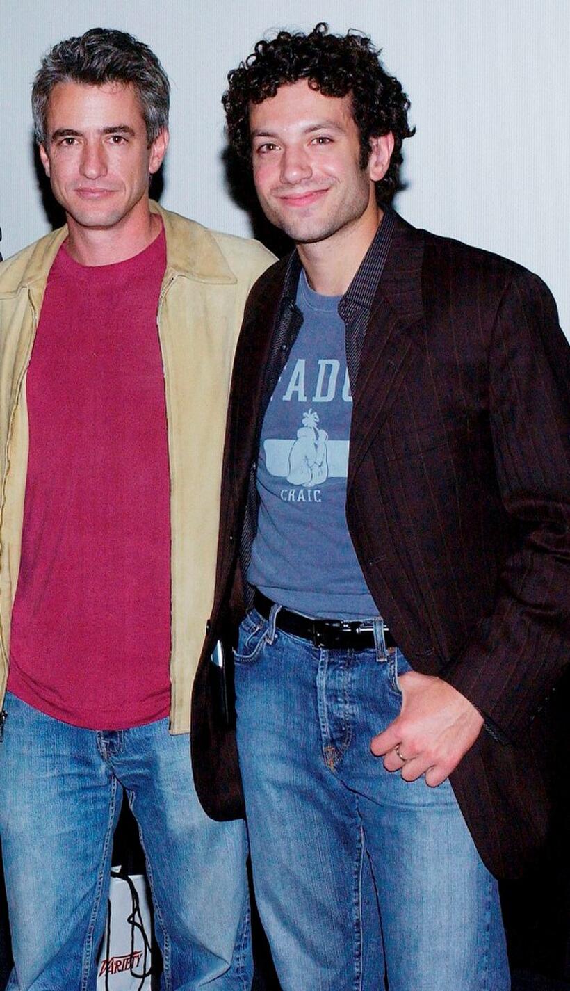Dermot Mulroney and Tyrone Giordano at the screening Series of "The Family Stone."