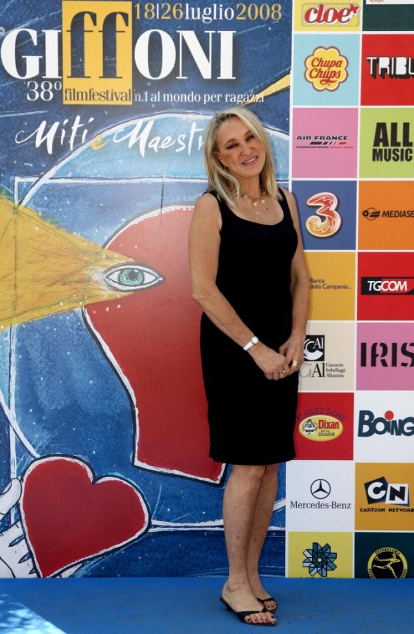 Eleonora Giorgi at the Giffoni Film Festival.