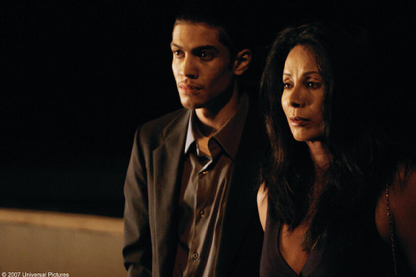 Rick Gonzalez and Wanda De Jesus in "Illegal Tender." 