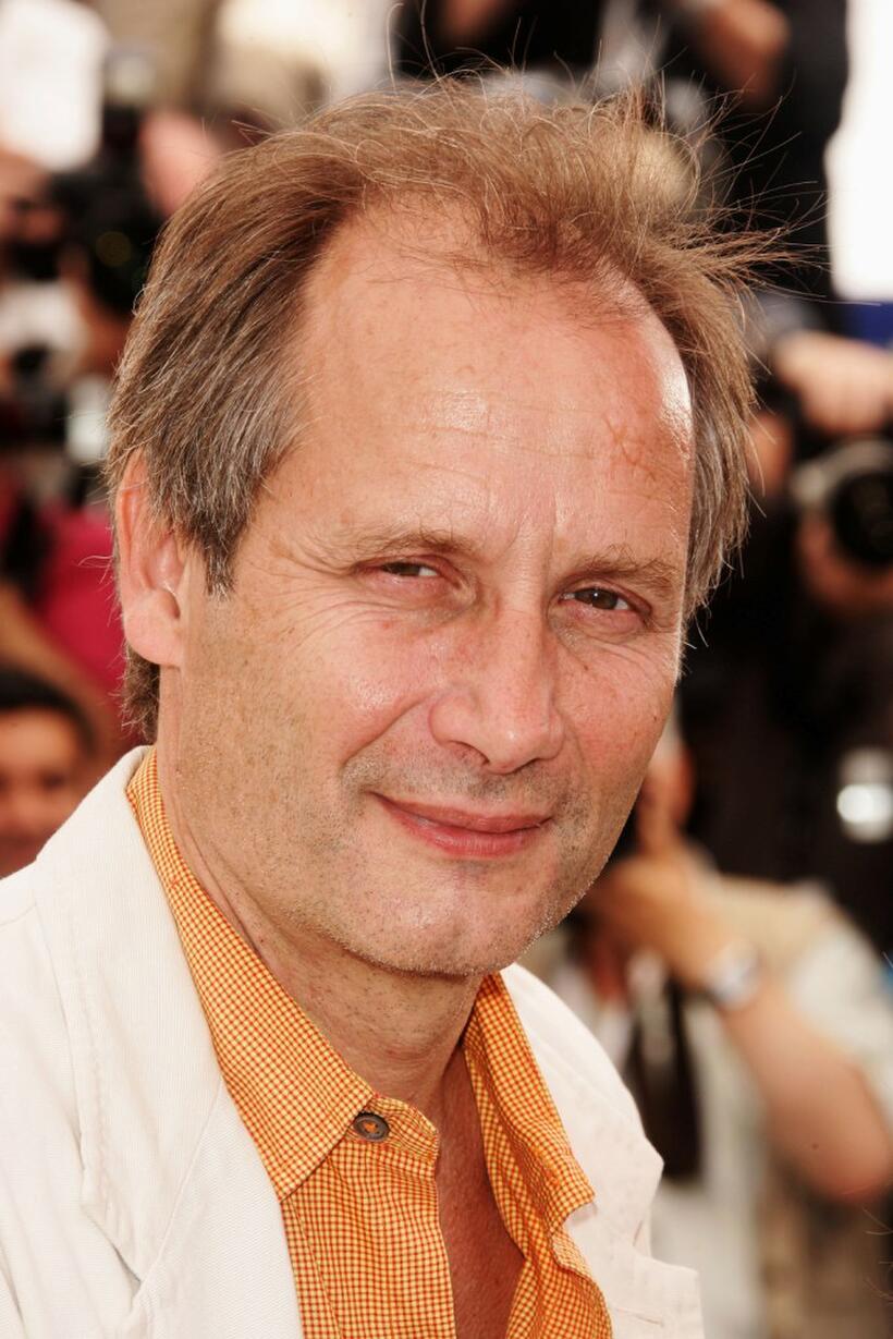 Hippolyte Girardot at the photocall of "Le Voyage du Ballon Rouge" during the 60th International Cannes Film Festival.
