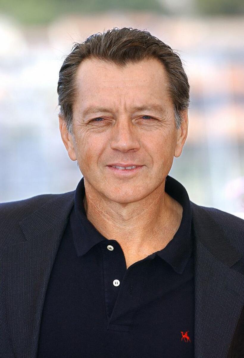 Bernard Giraudeau at the Palais des Festivals for the screening of "Ce Jour-La" during the 56th Cannes Film Festival.