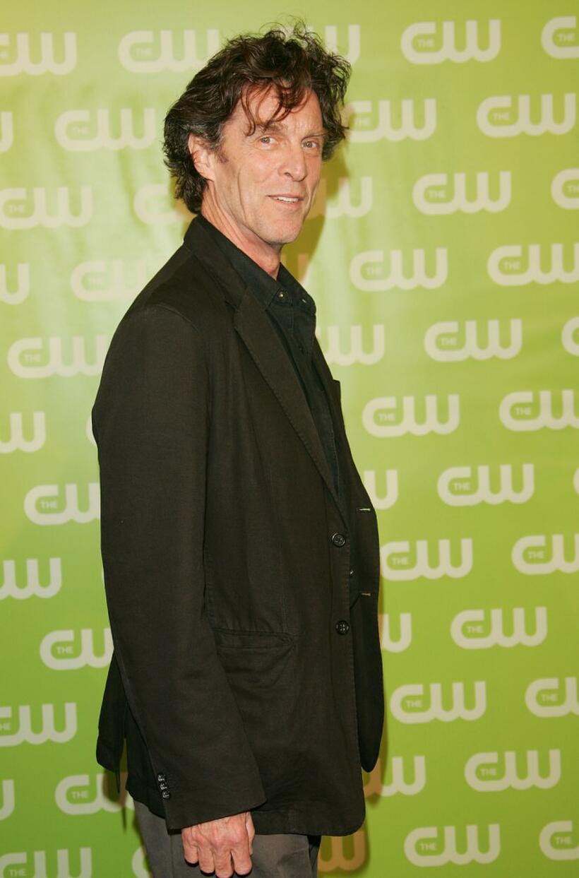 John Glover at the CW Network Upfront at Madison Square Garden.