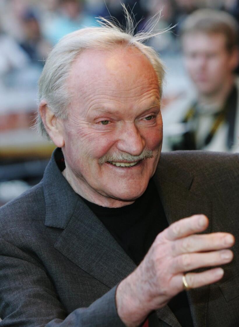 Julian Glover at the "Wah Wah" UK premiere at the Odeon Leicester Square.