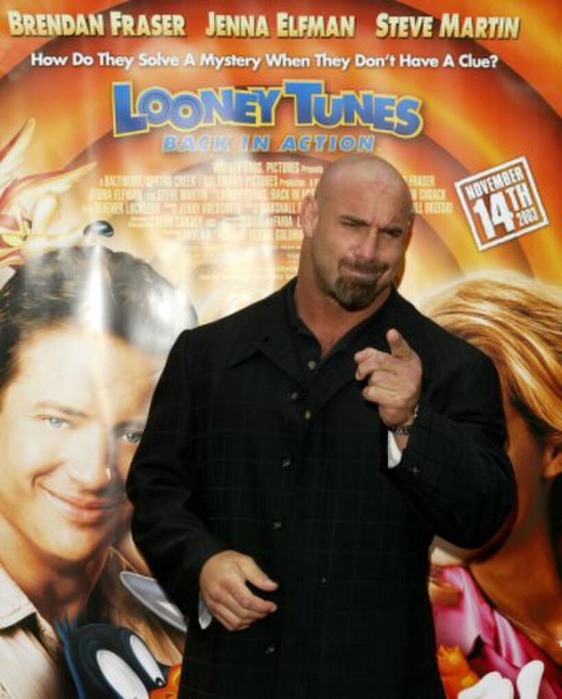 Bill Goldberg at the world premiere of "Looney Tunes: Back In Action."