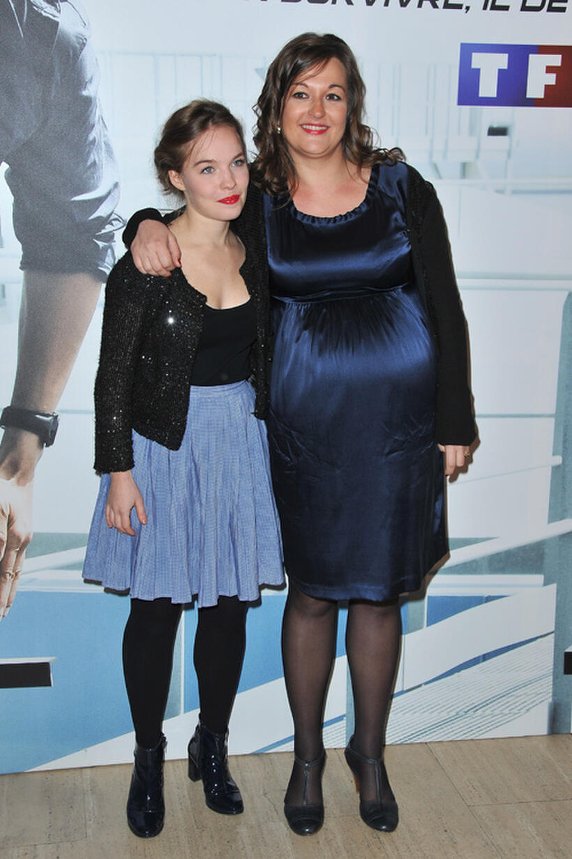 Sarah Brannens and Anne Girouard at the "No Limit" - Europacorp and TF1 Series Launch.