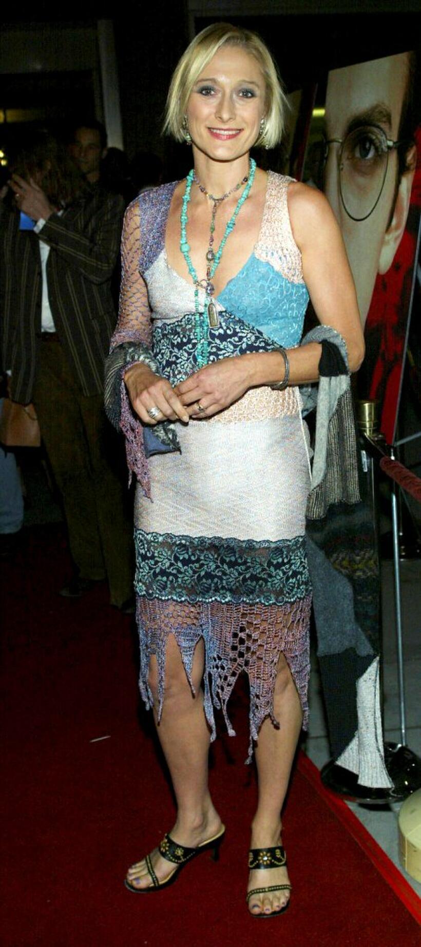 Caroline Goodall at the premiere of "Shattered Glass."