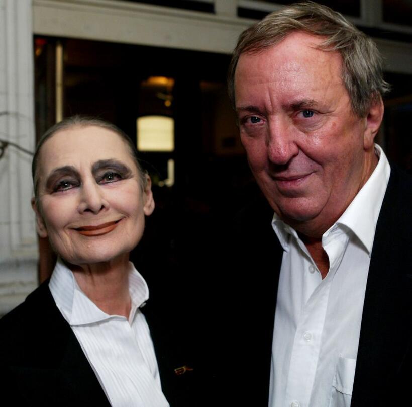 Irena Pabst and Vadim Glowna at the 54th annual Berlinale International Film Festival.