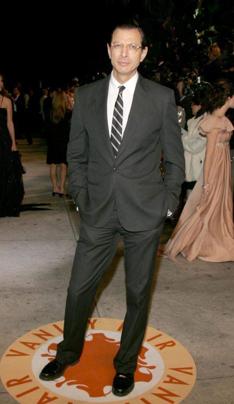 Jeff Goldblum at the West Hollywood 2007 Vanity Fair Oscar Party.