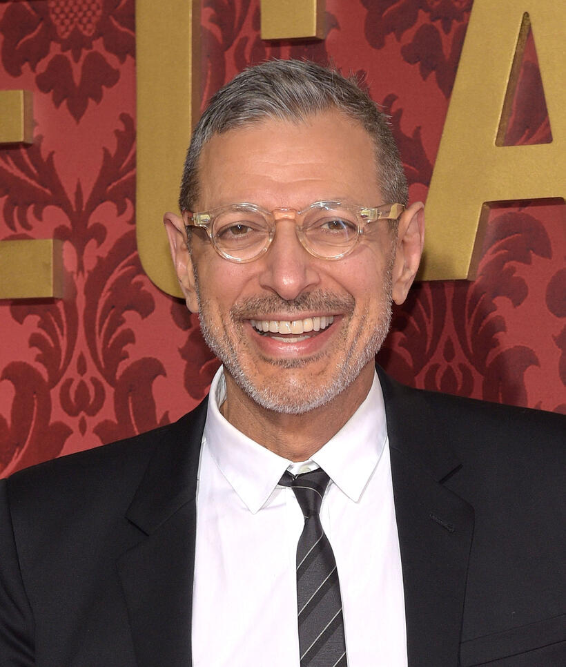 Jeff Goldblum at the California premiere of "Mortdecai."