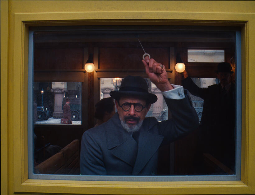 Jeff Goldblum as Deputy Kovacs in "The Grand Budapest Hotel."