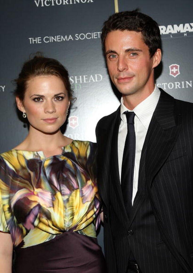 Hayley Atwell and Matthew Goode at the screening of "Brideshead Revisited."