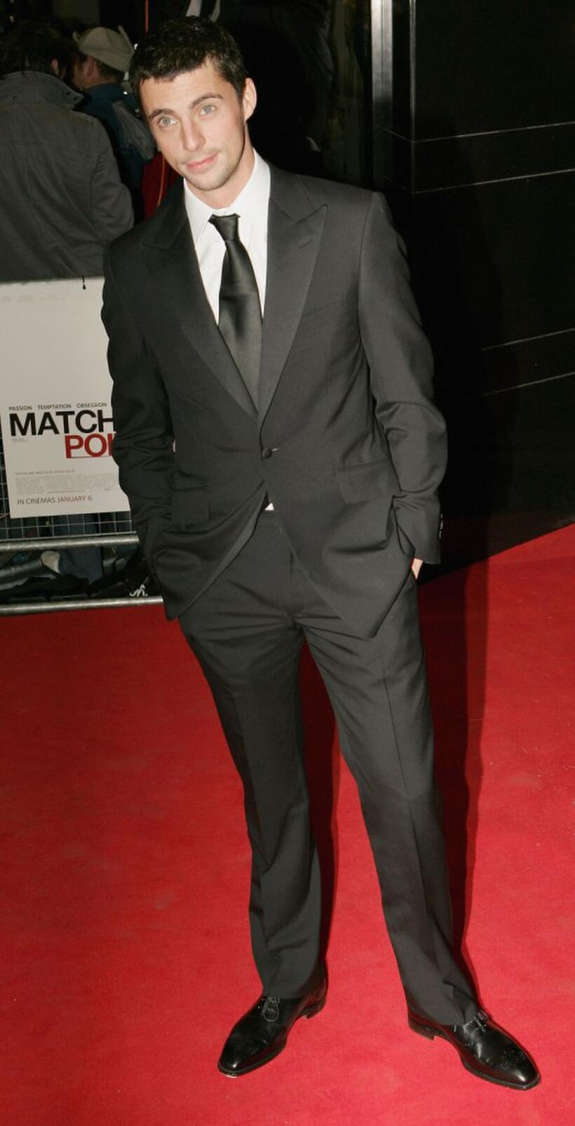 Matthew Goode at the UK premiere of "Match Point."