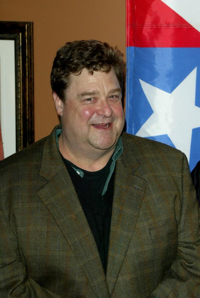John Goodman at the conference of "Masked and Anonymous" during the Sundance Film Festival.