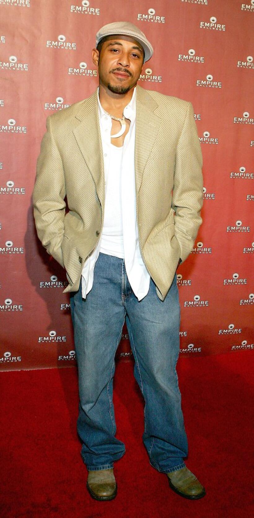 Dale Godboldo at the grand opening of "Empire Ballroom."