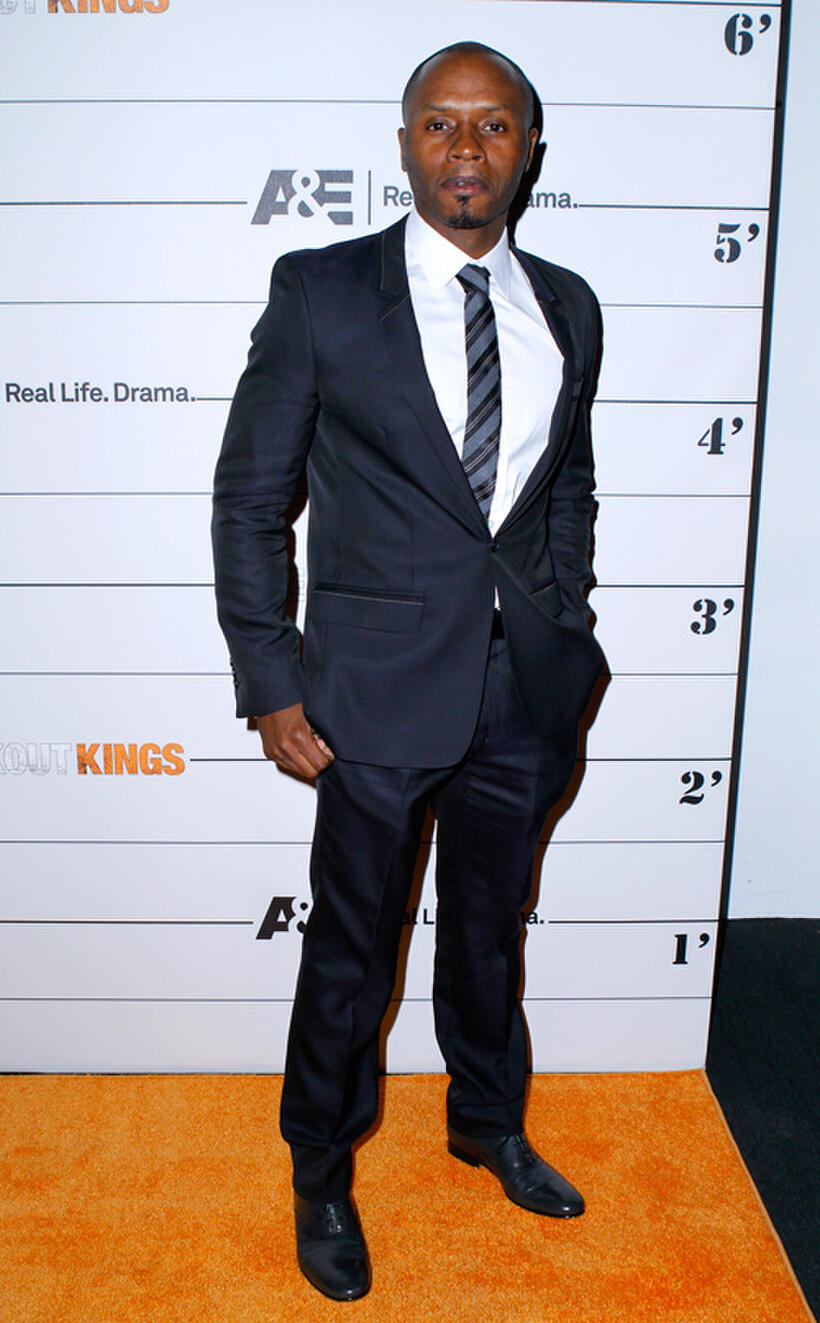 Malcolm Goodwin at the New York premiere of "Breakout Kings."